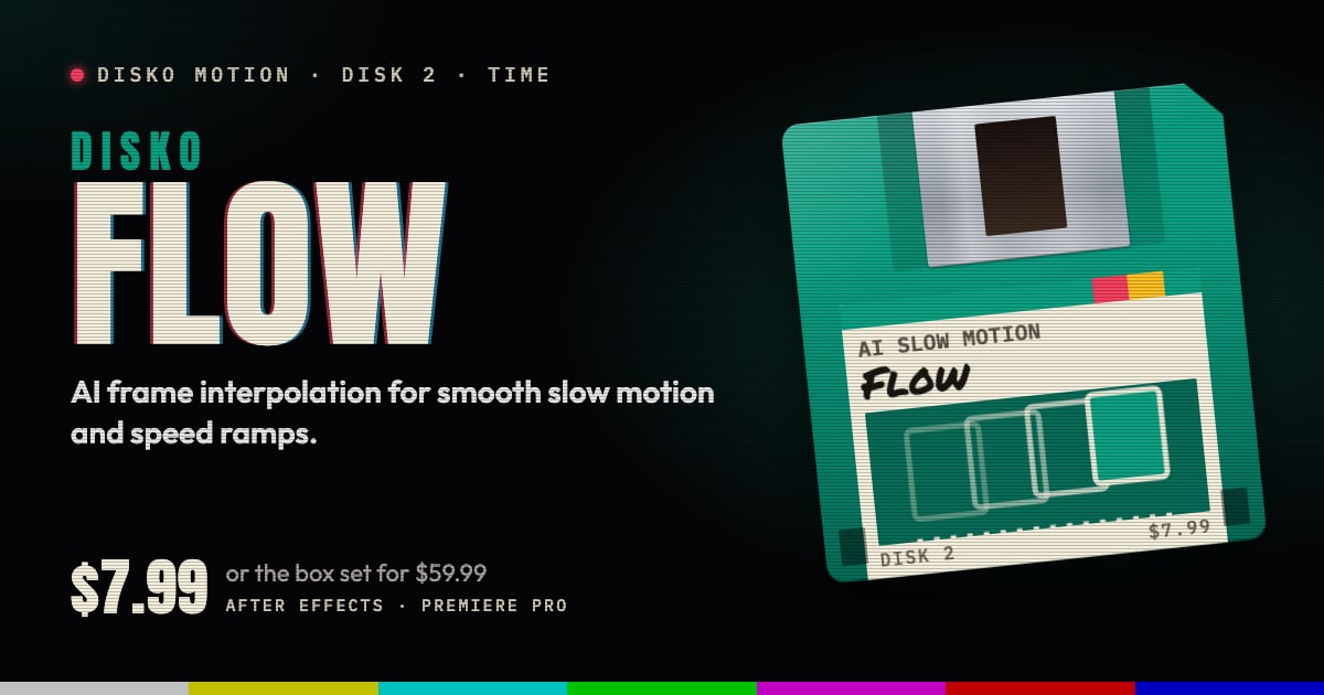 DISKO Flow, one of the DISKO Motion disks: $7.99, or the box set for $59.99.
