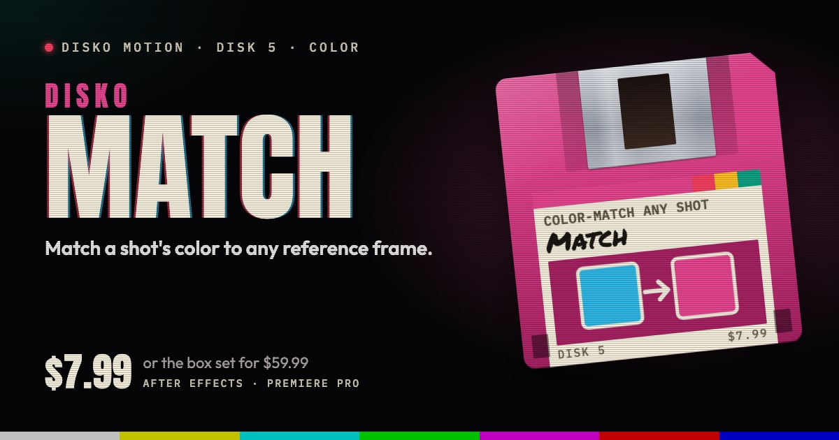 DISKO Match, one of the DISKO Motion disks: $7.99, or the box set for $59.99.
